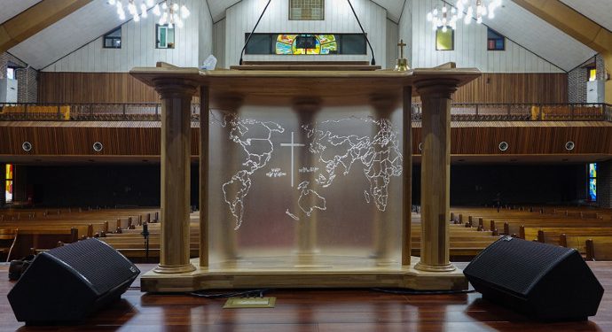 Seoul Church Chooses Alcons Audio Pro-Ribbon Audio Solution