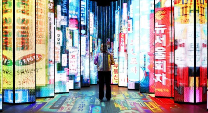 Christie Laser Projectors Illuminate Korea’s First Immersive Media Art Exhibition with Stunning Visuals