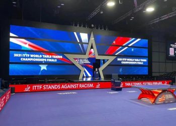 YES TECH LED Display Witnesses the Glorious Moment of Chinese Table Tennis