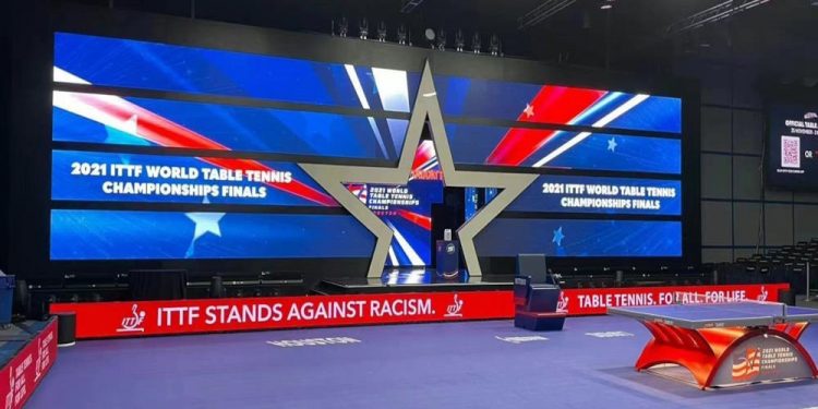 YES TECH LED Display Witnesses the Glorious Moment of Chinese Table Tennis