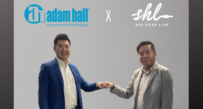 Adam Hall Group Appoints SeeHear.Live as Exclusive Distributor in Singapore