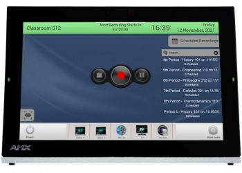 AMX Partners with Panopto to Streamline Video Recording and Sharing