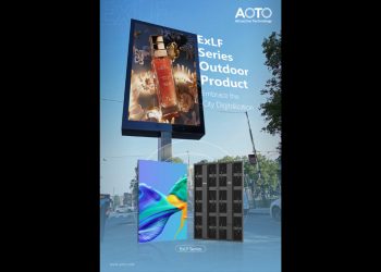 AOTO Launches The All-in-one DOOH LED Display – ExLF Series