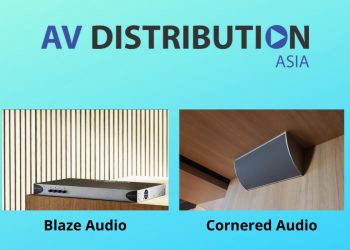 Blaze Audio and Cornered Audio Partner with AV Distribution Asia