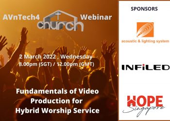 AVnTech4Church Webinar Gets Off to a Resounding Start for 2022