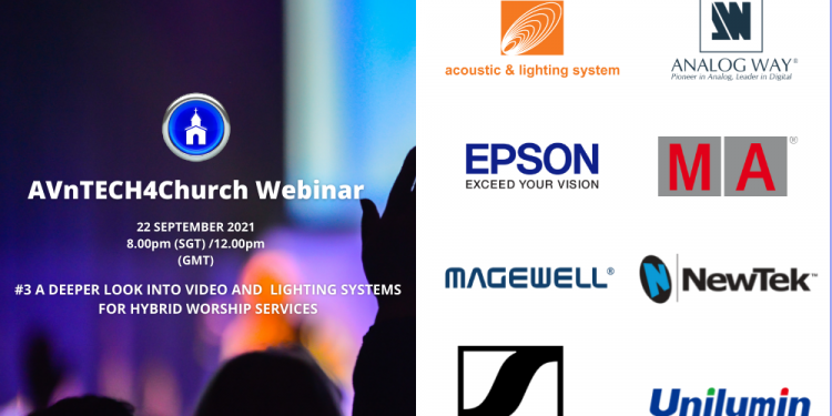 AVnTECH4Church Third Webinar Concludes Successfully