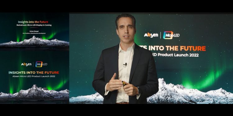 Launched to Immediate Global Acclaim via Livestream: Absen’s Pioneering KLCOB Micro LED Product Series