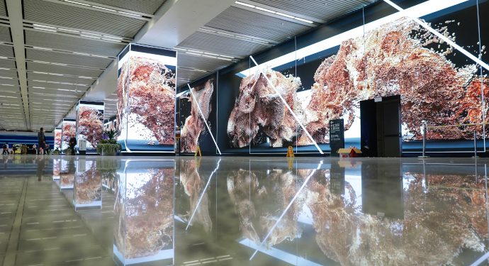 Shanghai Transport Hub Installs 1,800m² of Absen LED