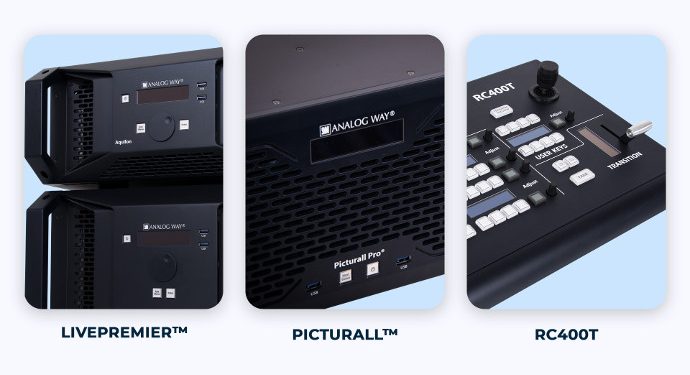 ISE 2020: Analog Way Upgrades Software + New Event Controller