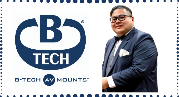 B-Tech AV Mounts Strengthen ASEAN Team with the Appointment of Danny Ng