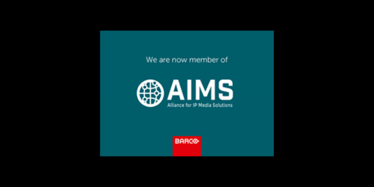 Barco Joins the Alliance for IP Media Solutions (AIMS)