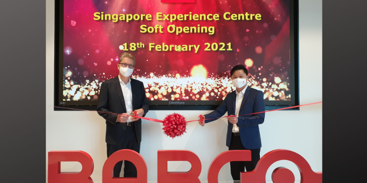 Barco Inaugurates New Singapore Office Housing an Experience Centre for Live Demonstrations