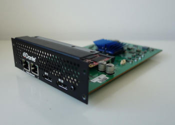 Barco and Audinate Collaborate on Integration of Digital Audio Switching in PDS-4K