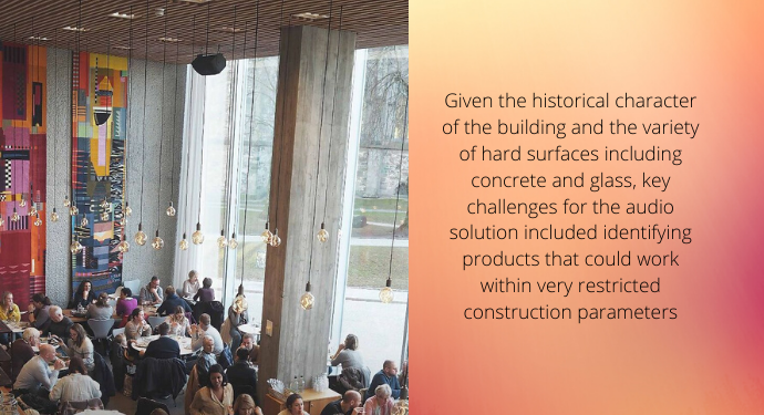 Newest Ostehuset Restaurant Features Great Sound and Flexibility Thanks to Bose Professional