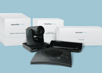 New ClearOne Aura Delivers Pre-Packaged Professional Audio and Video for Remote Workers