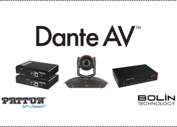 Audinate’s Dante AV Now Available with New Products From BOLIN Technology and Patton Electronics