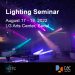 ETC and C&C Lightway to Host Lighting Seminar at LG Arts Center, Seoul