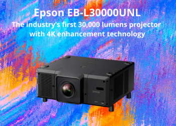 Epson Launches World’s Lightest and Smallest 30,000 Lumens 3LCD Laser Projector