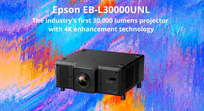 Epson Launches World’s Lightest and Smallest 30,000 Lumens 3LCD Laser Projector