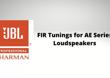 JBL Professional Introduces FIR Tunings for AE Series Loudspeakers
