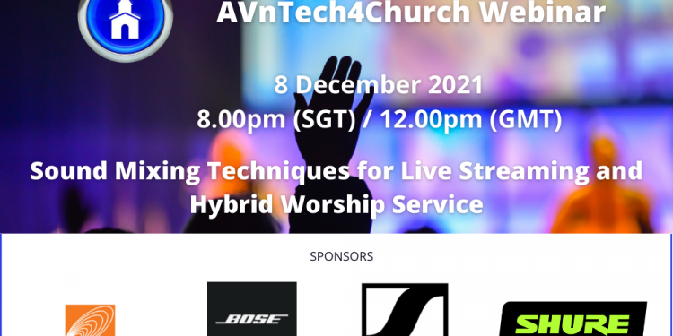 The Last AVnTech4Church Webinar for the Year Ends on a High