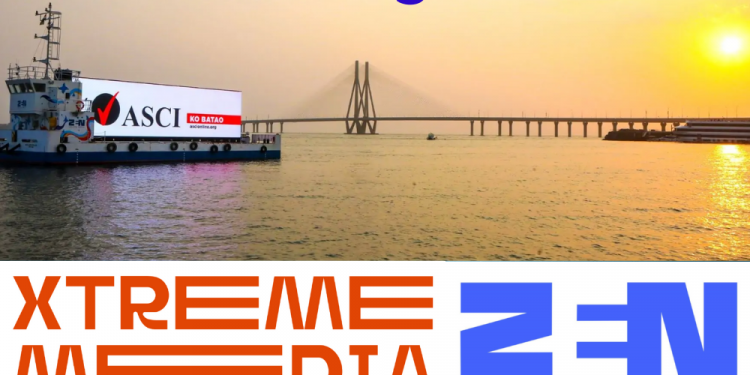 See India’s First Floating LED Screen, in the Sea