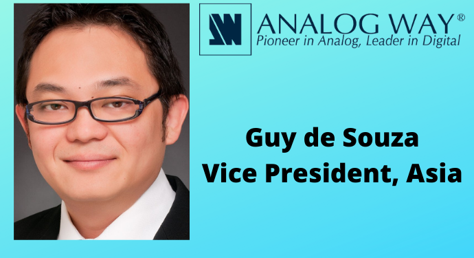 Analog Way Announces New Vice President for Asia