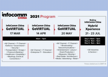InfoComm China Marks Paradigm Shift in Next-gen Live Events with the AI-powered GoVIRTUAL Platform