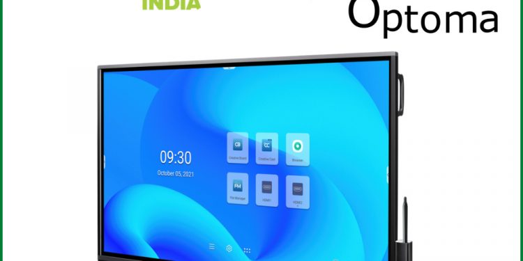 InfoComm India Highlight: Optoma Creative Touch 5-Series IFPs Perfect for Hybrid and Distance Learning Environments