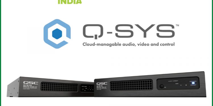 InfoComm India Highlight: Enjoy Flexibility and Control with the Q-SYS SPA-Q Series Network Amplifiers
