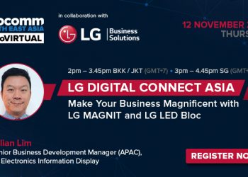 Invite to Join LG Digital Connect Asia Webinar