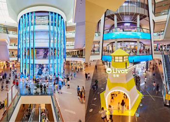 “Waterfall” LED Display in IKEA Livat Center