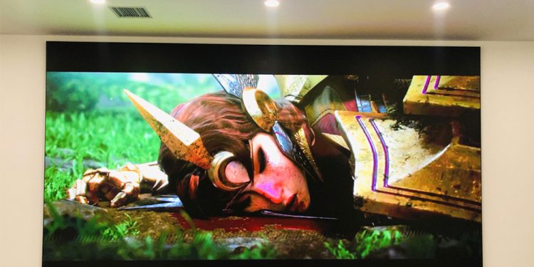 INFiLED Ultra-Thin 4K Resolution LED Display Installed at New Office of Guotai Junan Securities