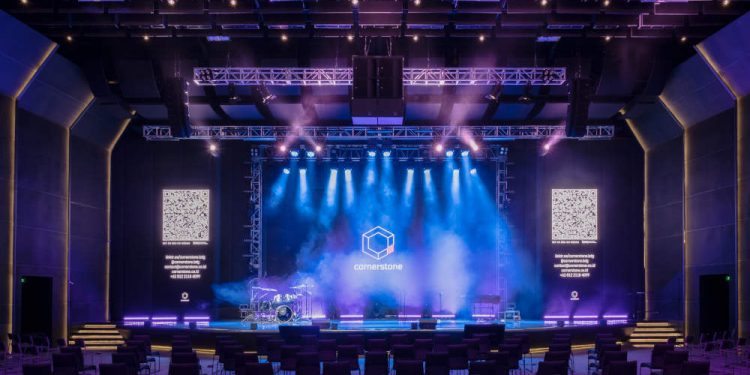 For GII Cornerstone Church’s New Build, L-Acoustics A Series is a Perfect Fit