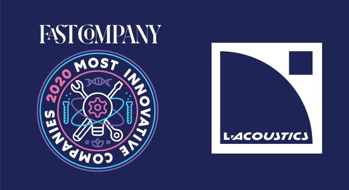 L-Acoustics Named as one of the World’s Most Innovative Companies