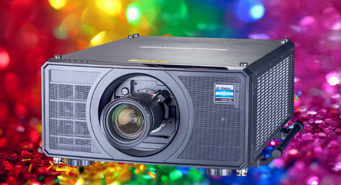 Digital Projection  Launches the World’s Brightest Single Chip DLP Laser Phosphor Projector – the M-Vision 23000