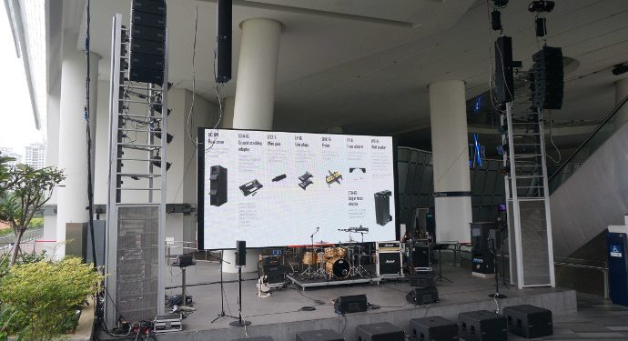 Loud Technologies Asia and AVL Direct Demonstrate dbTechnologies Speakers and DTS Lighting Fixtures