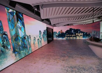 YES TECH Creates Creative-shaped Mini LED Immersive Interactive Scene
