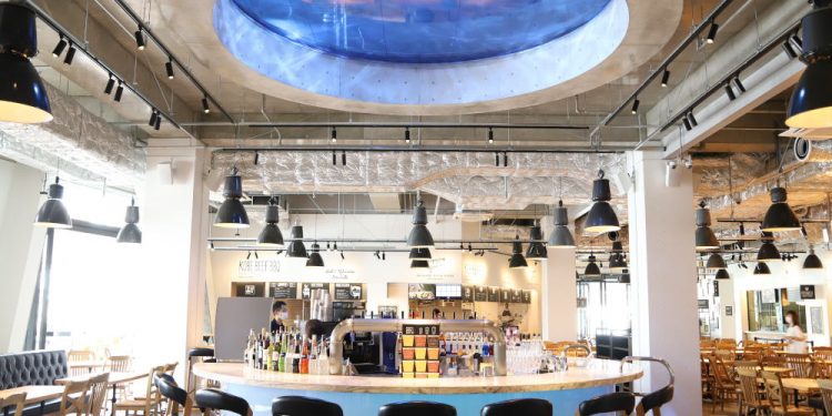 Kobe Port Museum Food Hall Complex Installs Martin Audio CDD and ADORN