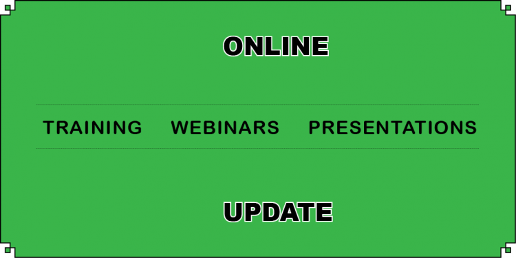 ONLINE TRAINING HIGHLIGHTS:  4th MAY WEEK