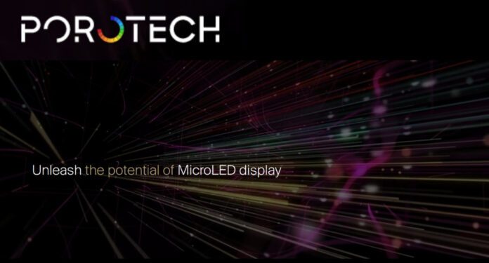 Porotech Announces World’s First “All-in-one” Full-colour MicroLED Display