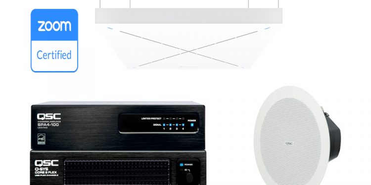 QSC Offers Meeting Room Solutions for Zoom Rooms