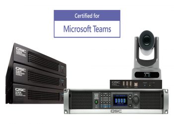 QSC Further Expands Microsoft Teams Rooms Certified Solution Portfolio for High-Value Spaces
