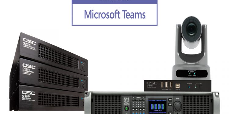 QSC Further Expands Microsoft Teams Rooms Certified Solution Portfolio for High-Value Spaces