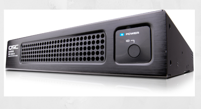 QSC Adds Q-SYS Processing Capabilities to the NV-32-H Network Video Endpoint