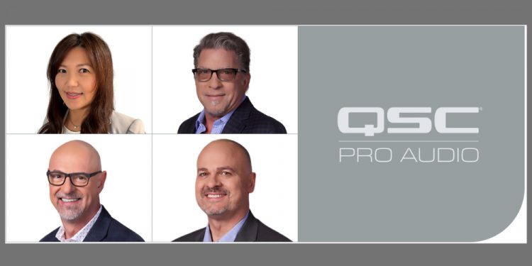 QSC Announces Pro Audio Leadership Team