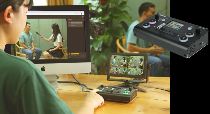 New Streaming Mixer/Switcher from RGBlink