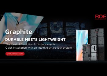 ISE 2022: ROE Visual Launches Graphite LED Panel