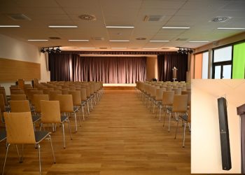 CODA Audio CoRAY for Main Hall in Radlów Culture and Reading Centre