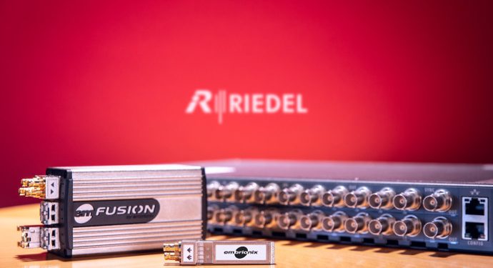 Embrionix Joins Riedel Communications